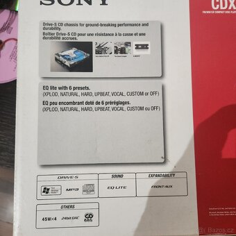 SONY CDX-GT23 CD MP3 AUX AUTORADIO - 9