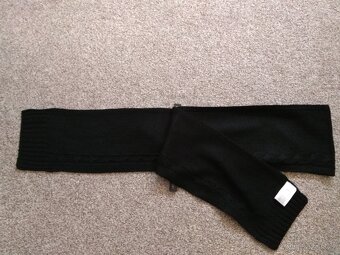 Nová dámská zimní šála Alpine Pro - černá, akryl - 9