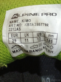 Detske tenisky ALPINE PRO KIMO vel. 28 - 9