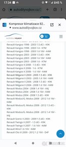Klimakompresor Renault a Nissan SD6VBHF - 9