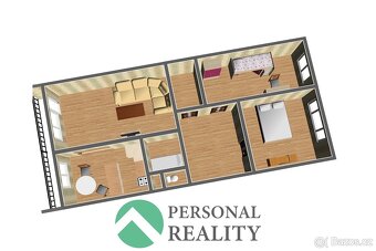Prodej bytu, 3+1, 68 m2 - Štětí, ev.č. 01813 - 9