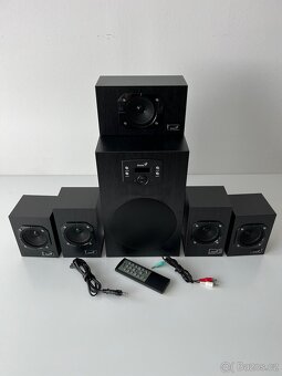 Genius SW-HF 5.1 4500 Ver. II, 5.1 Reproduktory, dřevěné - 9