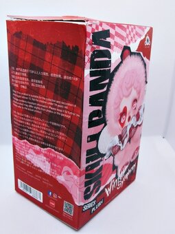 č.1 🐼POP MART SKULLPANDA plyšová panenka , přívěsek PARTITA - 9
