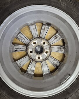 Originál sada alu kol VW POLO SALOU R15 + zimní pneu - 9