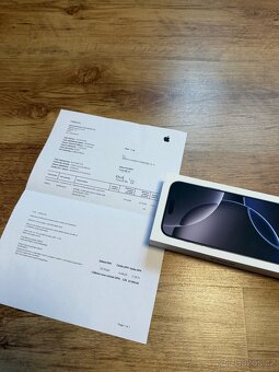 Iphone 16 pro max Black 256gb-TOP stav - 9
