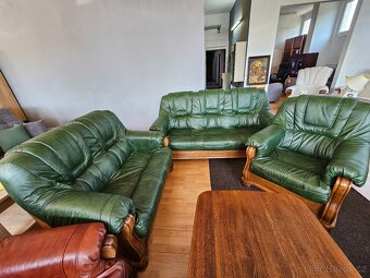 Kožená sedací souprava Romek 3+2+1 - 9