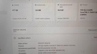 Lenovo ThinkBook 14 G2 ITL i7-1165g7, 16GB, SSD 512GB, W11p - 9