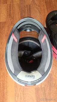 LEVNE 2x helma na moto, skutr Uvex vel. S a IXS vel. XL - 9
