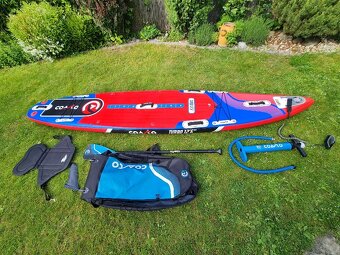Paddleboard COASTO TURBO 12´6 s příslušenstvím a sedačkou - 9