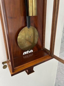 Nástěnné hodiny biedermeier, empír - dachle. - 9