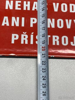 smaltovaná cedule cedulka smalt tabulka maltovaná - 9