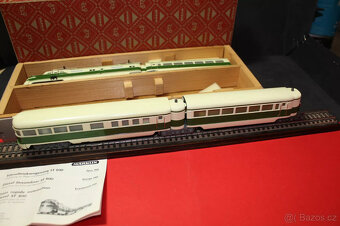 Märklin ST 800 Slonovinová zelená, 4dílná, restaurovaná tová - 9