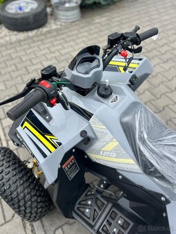 Dětská čtyřkolka FUN 125cc 3G8 - ťluto šedá - 9