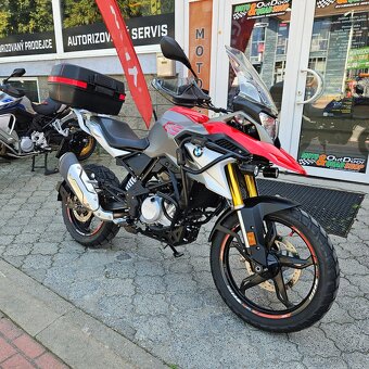 BMW G 310 GS, ČR, Padací rám, Vyšší plexi, Zadní kufr - 9