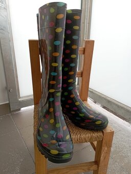 Dámské gumové holínky - 9