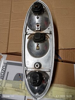 Zadní světlo, lampa a na Volkswagen 1600 - 9