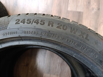 275/40 R20 a 245/45 R20 zimní pneu Continental - 9