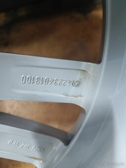 Alu kola mercedes W222 S class 5x112r19 zimní - 9