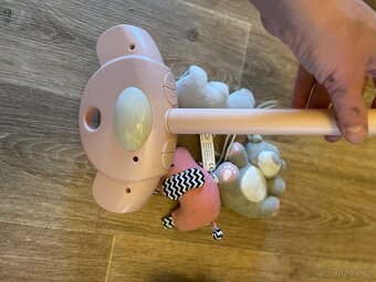 Kinderkraft postýlka cestovní Joy pink s doplňky - 9