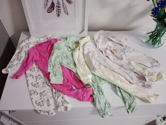 Oblečení pro miminko (holčička) vel. 56, 62, 68 - 9