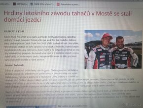 Tričko s podpisy Truck Prix 2015 - 9