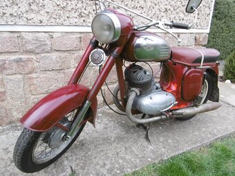 jawa 350 kývačka motocykl - 9