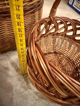 Sada proutěných košíků (3 ks) - 9