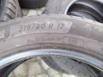 215/50/17 letni pneu MICHELIN a BRIDGESTONE 215/50 R17 - 9