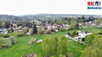 Exkluzivně, prodej stavebního pozemku 900m2 s chatou, Kameni - 9