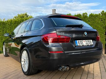 BMW 520D LUXURY LINE - LED KŮŽE /07/2014-1.Maj/ PO INSPEKCI - 9