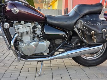 Kawasaki EN 500, padací rám, brašny, plexi, opěrka - 9