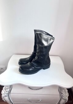 Kožené ankle boots BOUU ( nové bez cenovky) Vel 38 - 9