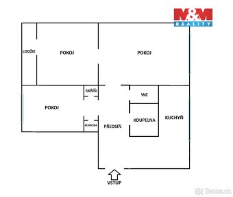 Prodej bytu 3+1, 68 m², Havířov, ul. Mládí - 9