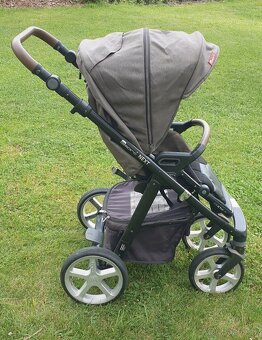 Dětský kočárek Espiro Next - hnědo-černý - 9