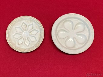 pivní půllitr starý porcelánový podtácek pod pivo láhev - 9
