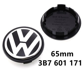 Středové krytky kol Volkswagen VW - 9