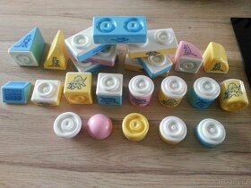 Milka, Hračky - stavebnice, triangl, textilní knížka, HiPP - 9