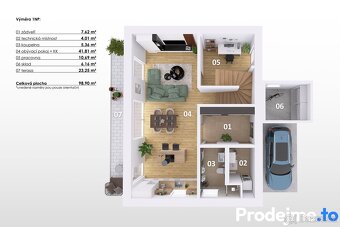 Prodej rodinný dům č. 7 - 5+kk, 147 m2 - Beřovice - 9