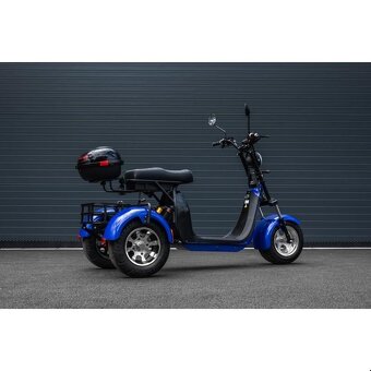 Elektrická tříkolka Leramotors C5, modrá - 9
