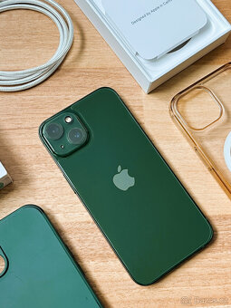 Apple Iphone 13 GREEN 128GB / STAV NOVÉHO / 100% baterie - 9