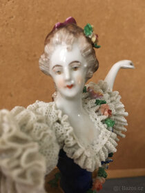 Porcelánová soška - panenka -Volkstedt - 9
