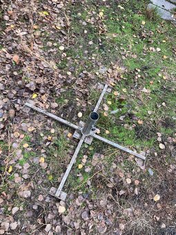 Hospodský slunečník Moravia 3x3 m - dřevěný - 9