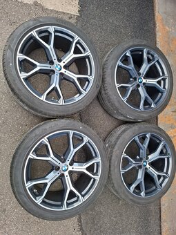 Originál letní sada 21" BMW G05, X5, X6 style 741M - TOP - 9