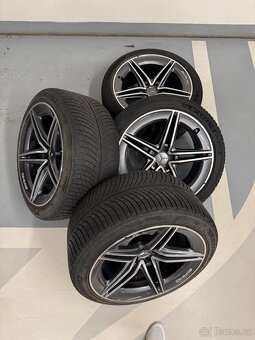 Mercedes Benz GT AMG original alu kola 20" + zimní obutí - 9