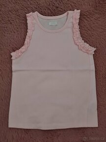 3 dívčí tílka PEPCO, lupilu vel. 110/116 - 9