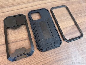Ochranný metalický kryt pro iPhone 15 Pro Max+Další ochrana - 9