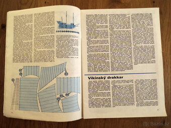 Déčka ABC D8 Vystřihovací modely lodí 1989 , vystřihovánky - 9