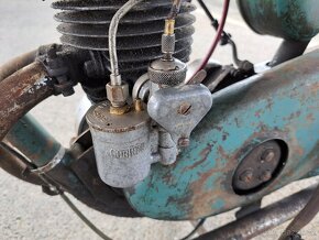 Motocomfort 100ccm3 1936 s TP v původním stavu - 9