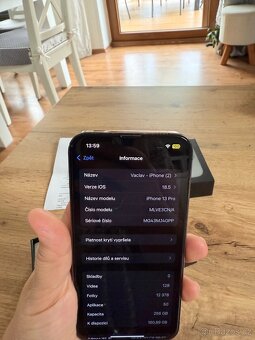 Iphone 13 pro 256 gb šedý - 9