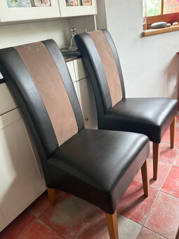 Jídelní židle Vintage vysoká moderní - 2 kusy - 9